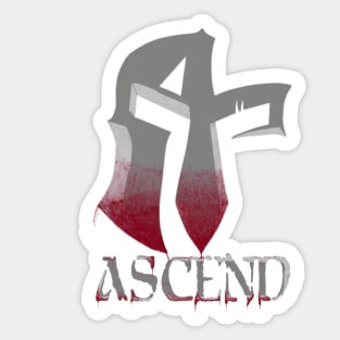 ASCEND Bladed and Bloody 2.0 Sticker